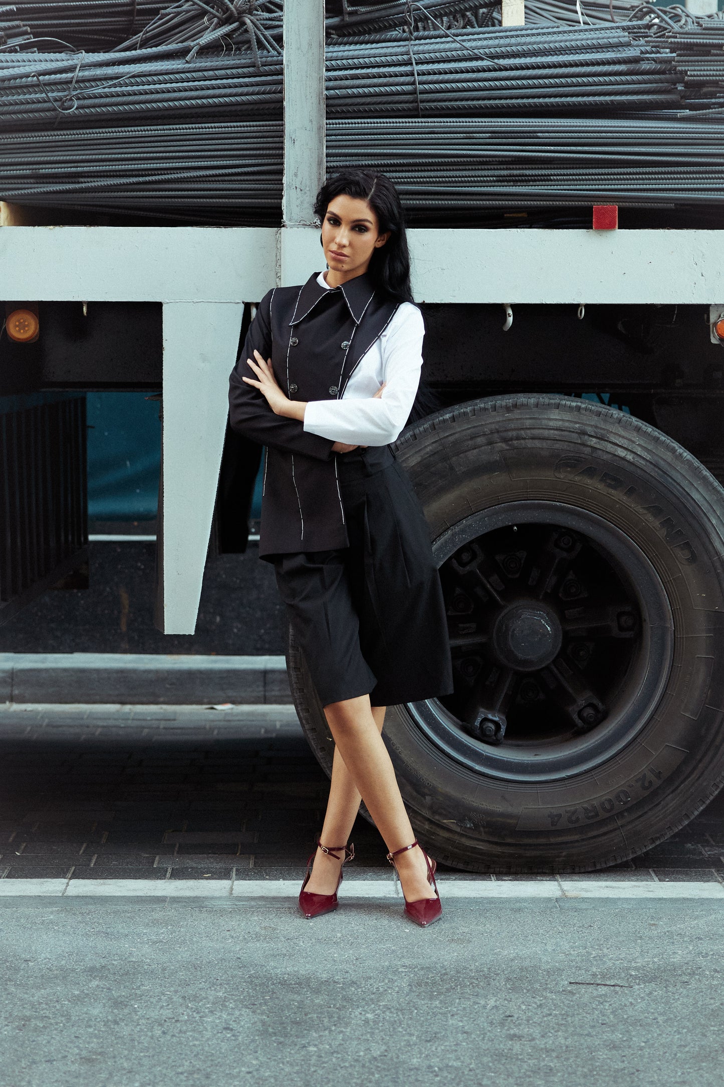 Black Bermuda Shorts