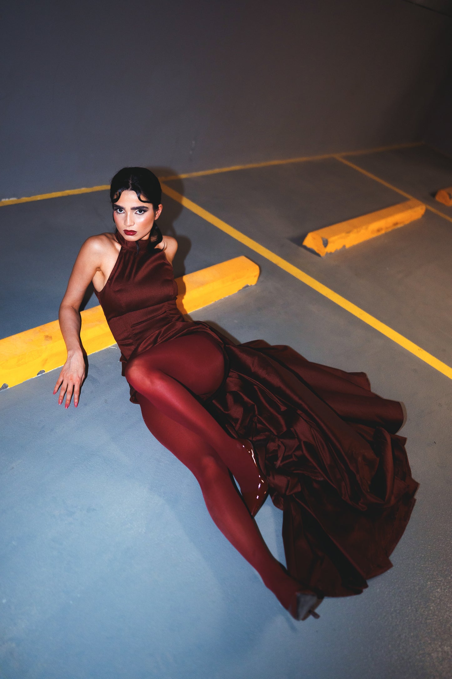 The Halter Train Dress