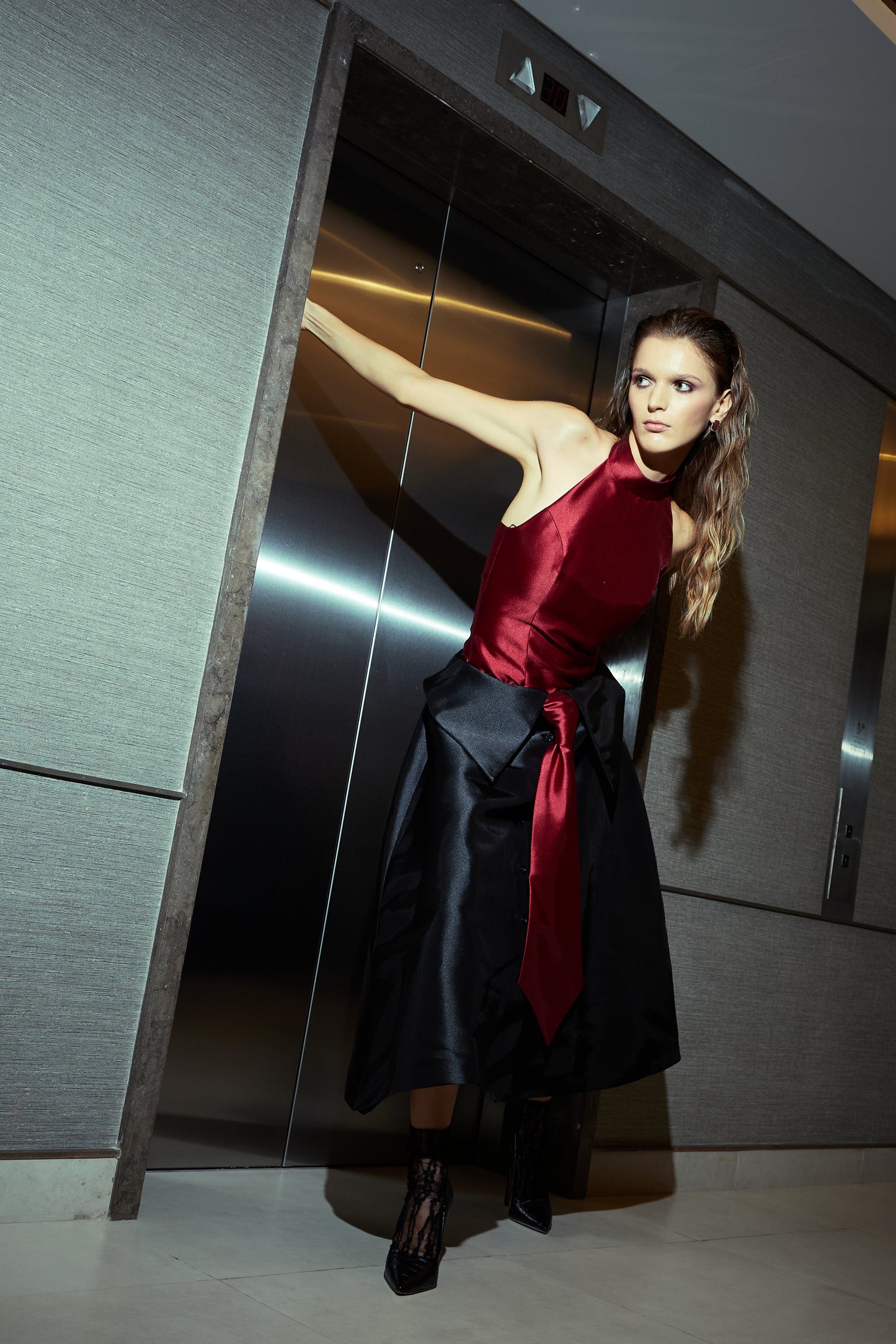 Deconstructed Blazer Skirt