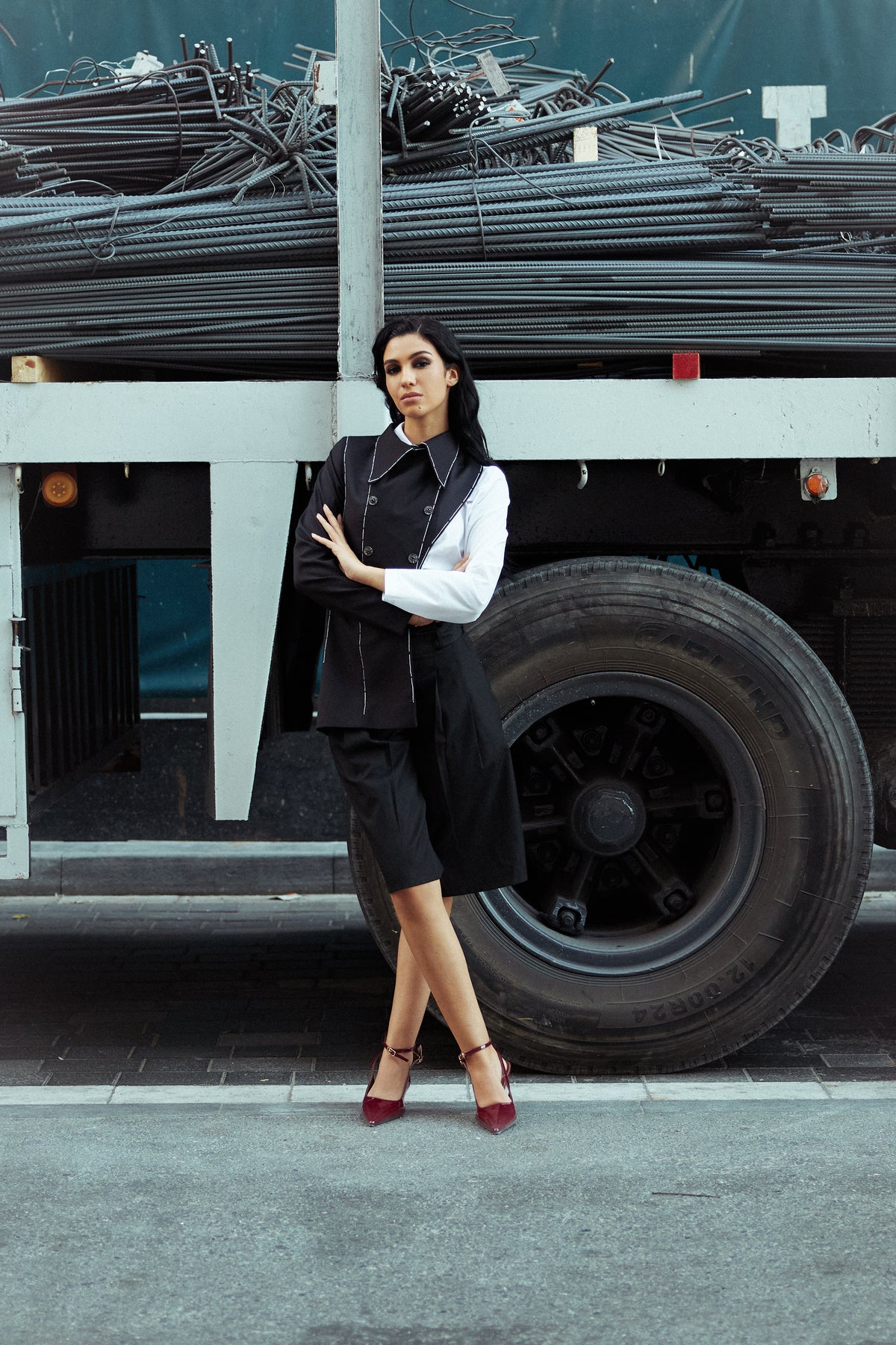 Black Bermuda Shorts